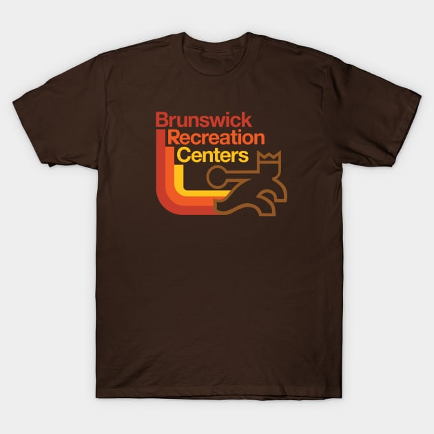 Brunswick Recreation Centers T-Shirt by Chewbaccadoll